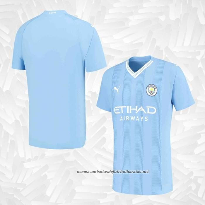 1º Camisola Manchester City Authentic 2023-2024